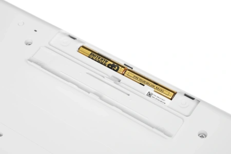 Клавиатура Logitech K251 белый беспроводная BT slim Multimedia (920-013364)