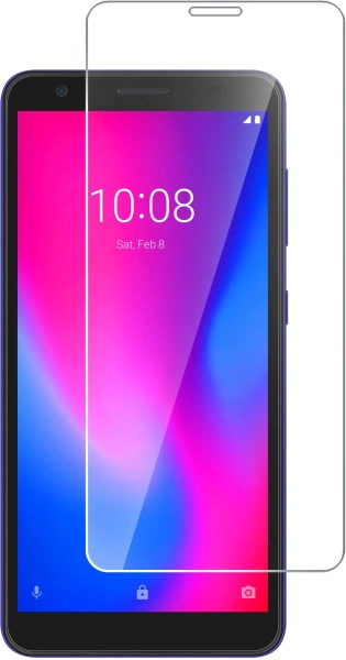 Защитное стекло для экрана BoraSCO Hybrid Glass прозрачный для ZTE Blade A3 (2020) 2.5D антиблик. 1шт. (50120)