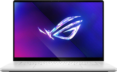Ноутбук Asus ROG Zephyrus G16 GU605MI-QR272 Core Ultra 7 155H 32Gb SSD1Tb NVIDIA GeForce RTX4070 8Gb 16" OLED 2.5K (2560x1600) без ОС white WiFi BT Cam Bag (90NR0IS2-M00DZ0)