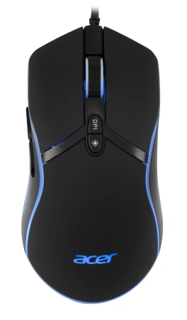 Мышь Acer OMW144 черный оптическая 7200dpi USB 7but (ZL.MCEEE.014)