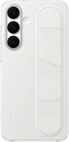 Чехол (клип-кейс) Samsung для Samsung Galaxy S25 FE Grip Case белый (EF-GS731CWEGRU)