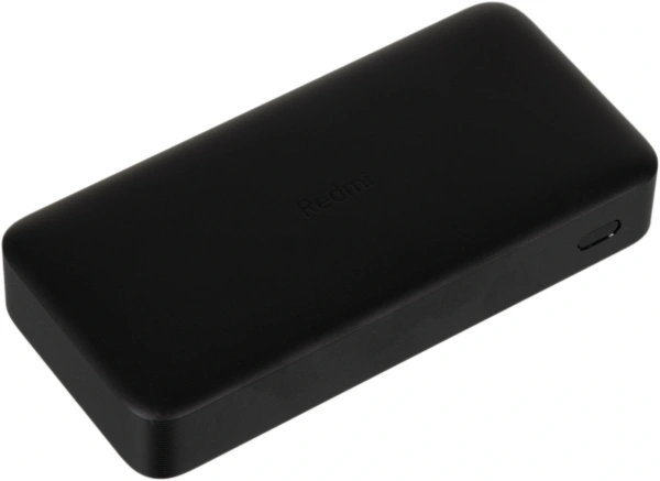 Мобильный аккумулятор Xiaomi Redmi PB200LZM 20000mAh QC3.0 18W 2.4A 2xUSB-A черный (VXN4304GL)