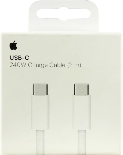 Кабель Apple A2794 MU2G3ZM/A USB Type-C (m)-USB Type-C (m) 2м белый коробка