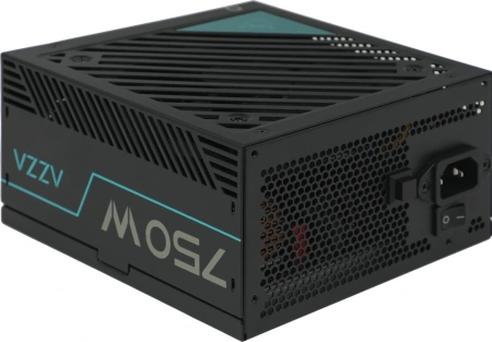 Блок питания Azza ATX 750W PSAZ-750G 80+ gold (20+4pin) APFC 120mm fan 6xSATA Cab Manag RTL