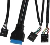 Корпус Chieftec Elox черный без БП ATX 2x80mm 2x120mm 2xUSB2.0 2xUSB3.0 audio