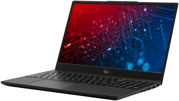 Ноутбук IRU Tactio 15ALG Core i5 1235U 16Gb SSD512Gb Intel Iris Xe graphics 15.6" IPS FHD (1920x1080) без ОС black WiFi BT Cam 4500mAh (2023571)
