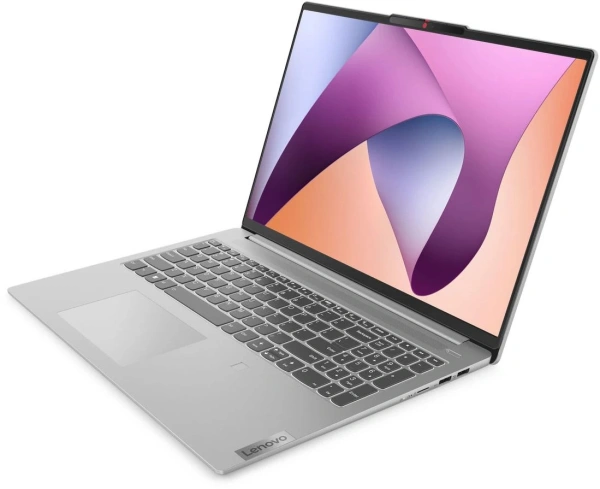 Ноутбук Lenovo IdeaPad Slim 5 16ABR8 Ryzen 5 7430U 16Gb SSD512Gb AMD Radeon Graphics 16" IPS WUXGA (1920x1200) без ОС grey WiFi BT Cam (82XG0096RK)