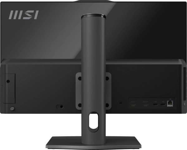 Моноблок MSI Modern AM242P 12M-669RU 23.8" Full HD i5 1235U (1.3) 16Gb SSD512Gb Iris Xe Windows 11 Pro GbitEth WiFi BT 120W клавиатура мышь Cam черный 1920x1080