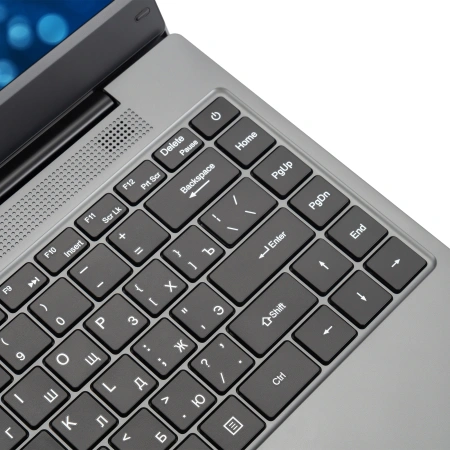 Ноутбук IRU Tactio 14RLH Ryzen 5 7430U 16Gb SSD256Gb AMD Radeon Graphics 14" IPS FHD (1920x1080) FreeDOS grey WiFi BT Cam 4000mAh (2084804)
