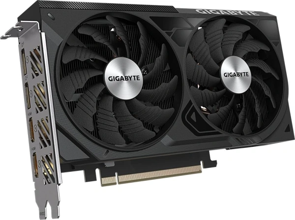 Видеокарта Gigabyte PCI-E 4.0 GV-N406TWF2OC-8GD NVIDIA GeForce RTX 4060TI 8Gb 128bit GDDR6 2550/18000 HDMIx2 DPx2 HDCP Ret