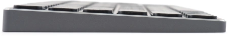 Клавиатура Оклик K867W серый/черный USB беспроводная BT/Radio slim Multimedia (2002130)