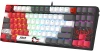 Клавиатура A4Tech WS87 Naraka механическая черный/красный USB беспроводная BT/Radio for gamer LED (WS87)