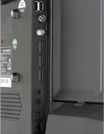 Телевизор LED Digma 32" DM-LED32SBB31 Яндекс.ТВ черный HD 60Hz DVB-T DVB-T2 DVB-C DVB-S DVB-S2 USB WiFi Smart TV