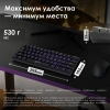 Клавиатура Оклик K713X механическая черный USB Multimedia for gamer LED