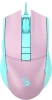 Мышь A4Tech Bloody L65 Max розовый/голубой оптическая 12000dpi USB 6but (L65 MAX/SKY PINK)
