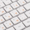 Клавиатура + мышь Оклик 240M клав:белый мышь:белый USB беспроводная slim Multimedia (1091258)