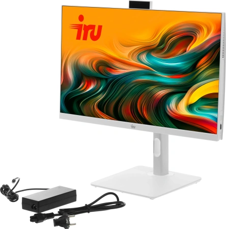 Моноблок IRU 23ID 23.8" Full HD i5 12400 (2.5) 16Gb SSD1Tb UHDG 730 CR Windows 11 Pro GbitEth WiFi BT 120W Cam белый 1920x1080