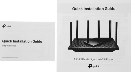 Роутер беспроводной TP-Link ARCHER AX72 PRO AX5400 10/100/1000BASE-TX черный