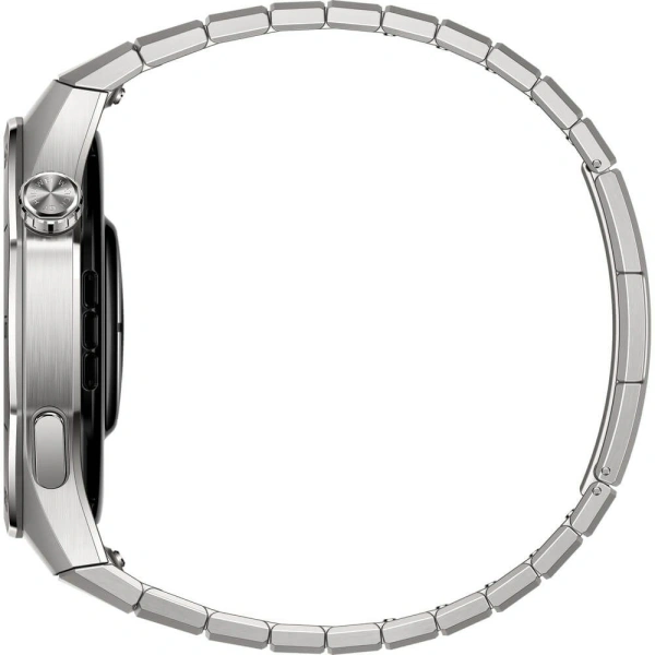 Смарт-часы Huawei Watch GT 5 Pro Vili-B29M 46.3мм 1.43" AMOLED корп.титановый серый рем.серый разм.брасл.:140-210мм (55020DGG)