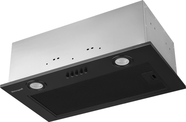 Вытяжка встраиваемая Weissgauff Box 850 PB Black Edition черный управление: кнопочное (1 мотор)