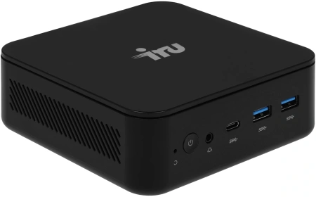 Неттоп IRU Planio 325 Ryzen 5 3500U (2.1) 16Gb SSD512Gb Vega 8 FreeDOS GbitEth WiFi BT 65W черный (2105310)