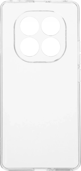 Чехол (клип-кейс) BoraSCO для Xiaomi Redmi Note 14 Pro 4G Silicone Case прозрачный (74847)