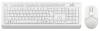 Клавиатура + мышь A4Tech Fstyler FG1012 клав:белый мышь:белый USB беспроводная Multimedia (FG1012 WHITE)