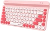 Клавиатура A4Tech FBK30 розовый USB беспроводная BT/Radio slim Multimedia (FBK30 RASPBERRY)
