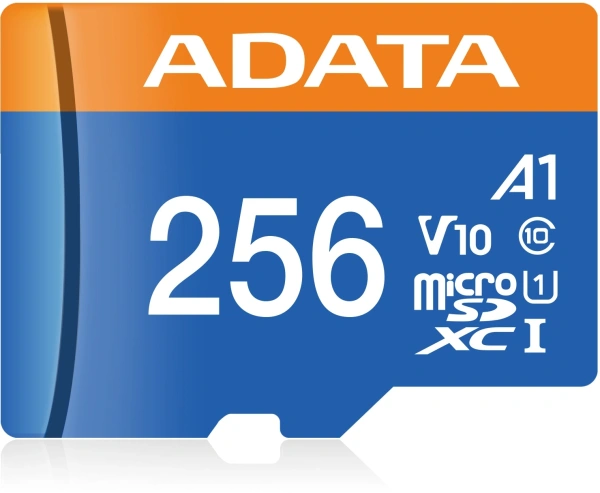 Флеш карта microSDXC 256GB A-Data AUSDX256GUICL10A1-RA1 Premier Pro + adapter