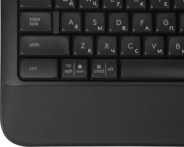 Клавиатура + мышь Logitech MK650 клав:графитовый мышь:черный/серый USB беспроводная Bluetooth/Радио (920-011013)