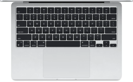 Ноутбук Apple MacBook Air A3113 M3 8 core 24Gb SSD512Gb/10 core GPU 13.6" Liquid Retina (2560x1664) macOS silver WiFi BT Cam (MC8N4HN/A)