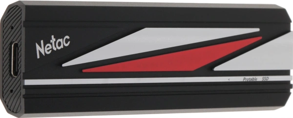 Накопитель SSD Netac USB-C 2TB NT01ZX20L-002T-32BK ZX20L черный