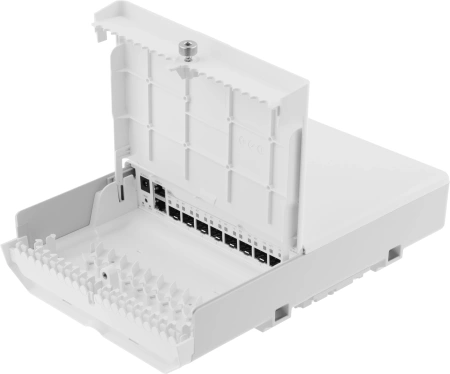 Коммутатор MikroTik NETFIBER 9 CRS310-1G-5S-4S+OUT (L3) 1x1Гбит/с 5SFP 4SFP+ 57W управляемый