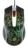Мышь Оклик 395M SHADOW черный оптическая 1500dpi USB для ноутбука 3but (1102286)
