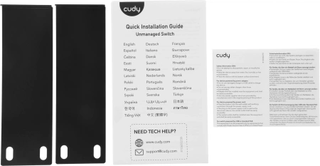 Коммутатор Cudy GS1016 (L2) 16x1Гбит/с неуправляемый