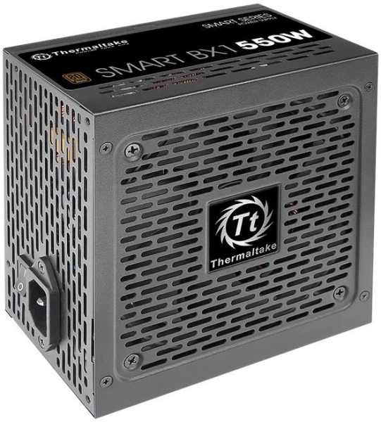 Блок питания Thermaltake ATX 550W Smart BX1 SE 80+ bronze (20+4pin) APFC 120mm fan color LED 6xSATA RTL