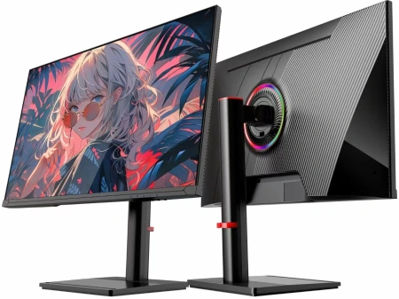 Монитор NPC 27" MQ2719-B черный IPS LED 4ms 16:9 HDMI M/M матовая HAS Piv 1000:1 250cd 178гр/178гр 3840x2160 100Hz G-Sync FreeSync DP 4K 6.1кг