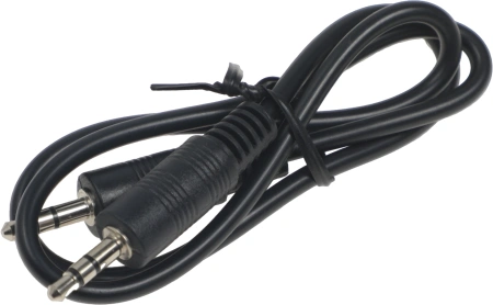 Кабель аудио Ningbo JAAC002-0.5 Jack 3.5 (m)/Jack 3.5 (m) 0.5м. черный