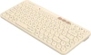 Клавиатура A4Tech FBK36C AS бежевый USB беспроводная BT/Radio slim Multimedia