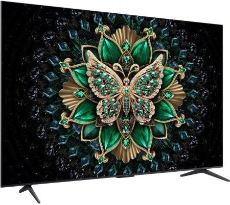 Телевизор LED TCL 75" 75C6K QD-Mini LED черный 4K Ultra HD 144Hz MEMC DVB-T DVB-T2 DVB-C DVB-S DVB-S2 USB WiFi Smart TV (RUS)