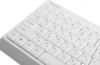 Клавиатура A4Tech FKS11 белый/серый USB (FKS11 WHITE) кабель 1.5м