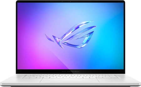 Ноутбук Asus ROG Zephyrus G16 GA605KM-QR036 Ryzen AI 7 350 32Gb SSD1Tb NVIDIA GeForce RTX 5060 8Gb 16" OLED 2.5K (2560x1600) без ОС white WiFi BT Cam Bag (90NR0NE2-M00250)