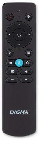 Телевизор LED Digma 40" DM-LED40SBB31 Яндекс.ТВ черный/черный FULL HD 60Hz DVB-T DVB-T2 DVB-C DVB-S DVB-S2 USB WiFi Smart TV