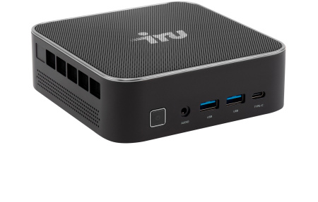 Неттоп IRU Tactio 525 Ryzen 5 6600H (3.3) 16Gb SSD512Gb 660M без ОС GbitEth WiFi BT 120W черный (2099145)