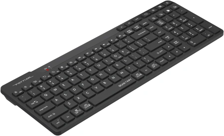 Клавиатура A4Tech FBK27C AS черный USB беспроводная BT/Radio slim Multimedia
