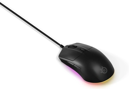 Мышь Steelseries Rival 3 Gen 2 черный оптическая 8500dpi USB 5but (62515)
