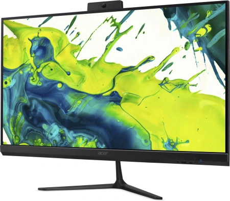 Моноблок Acer Aspire C27-2E14U5UNL 27" Full HD Core Ultra 5 125U (1.3) 16Gb SSD512Gb Graphics Eshell GbitEth WiFi BT 65W клавиатура мышь Cam черный 1920x1080