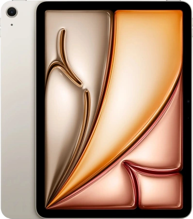 Планшет Apple iPad Air 2025 A3266 M3 4.05 8C RAM8Gb ROM256Gb 11" IPS 2360x1640 iOS сияющая звезда 12Mpix 12Mpix BT WiFi 10hr