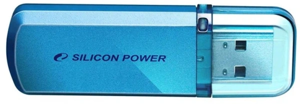 Флеш Диск Silicon Power 32Gb Helios 101 SP032GBUF2101V1B USB2.0 синий