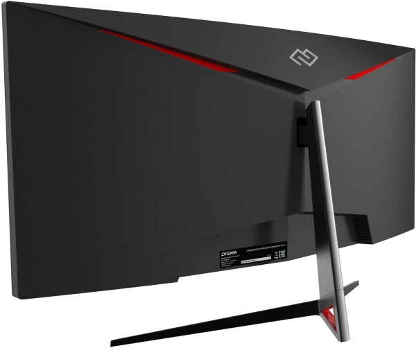 Монитор Digma 29.5" Overdrive 30A510F черный VA LED 1ms 21:9 HDMI матовая 300cd 178гр/178гр 2560x1080 200Hz DP 2K USB 4.3кг